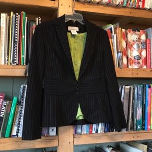 Sharon Young pinstriped blazer, 4